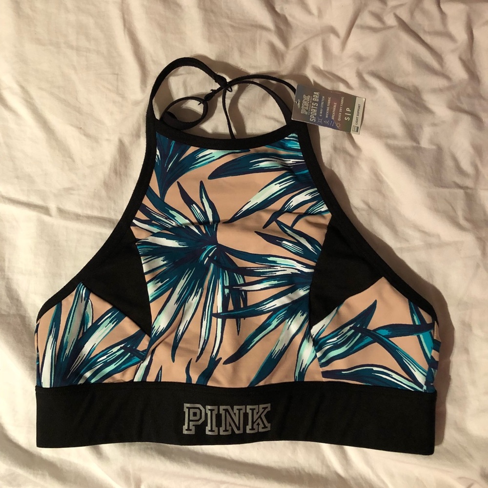 Pink sport bra/swimsuit